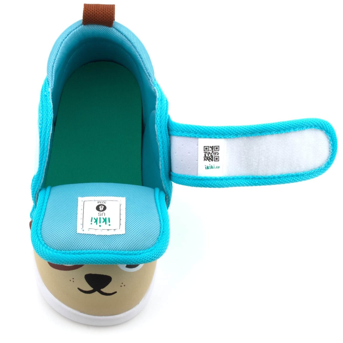 Puppy Squeaky Shoe V2 Top View Opened