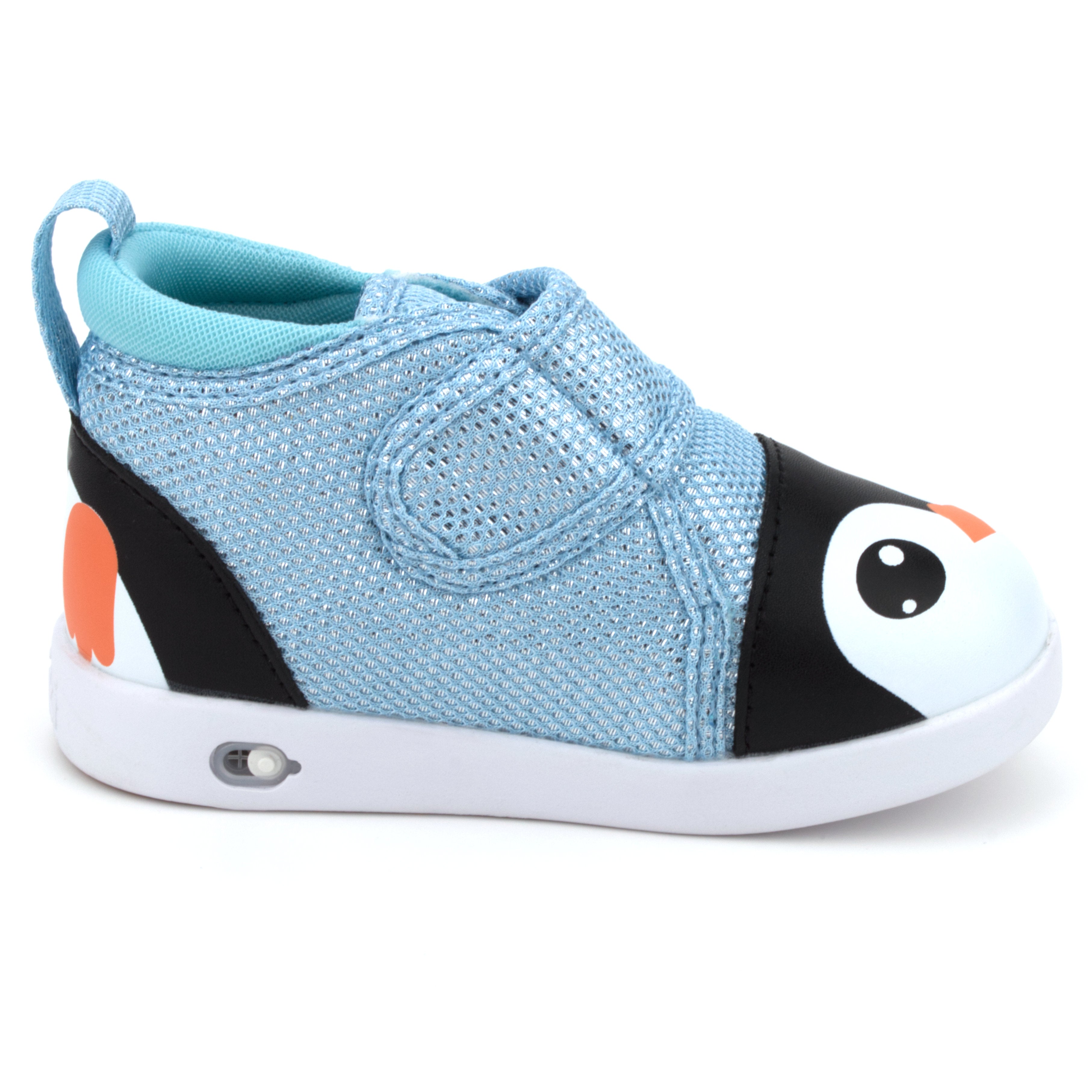 Penguin Squeaky Toddler Shoes Blue Sparkly Version 2 2025