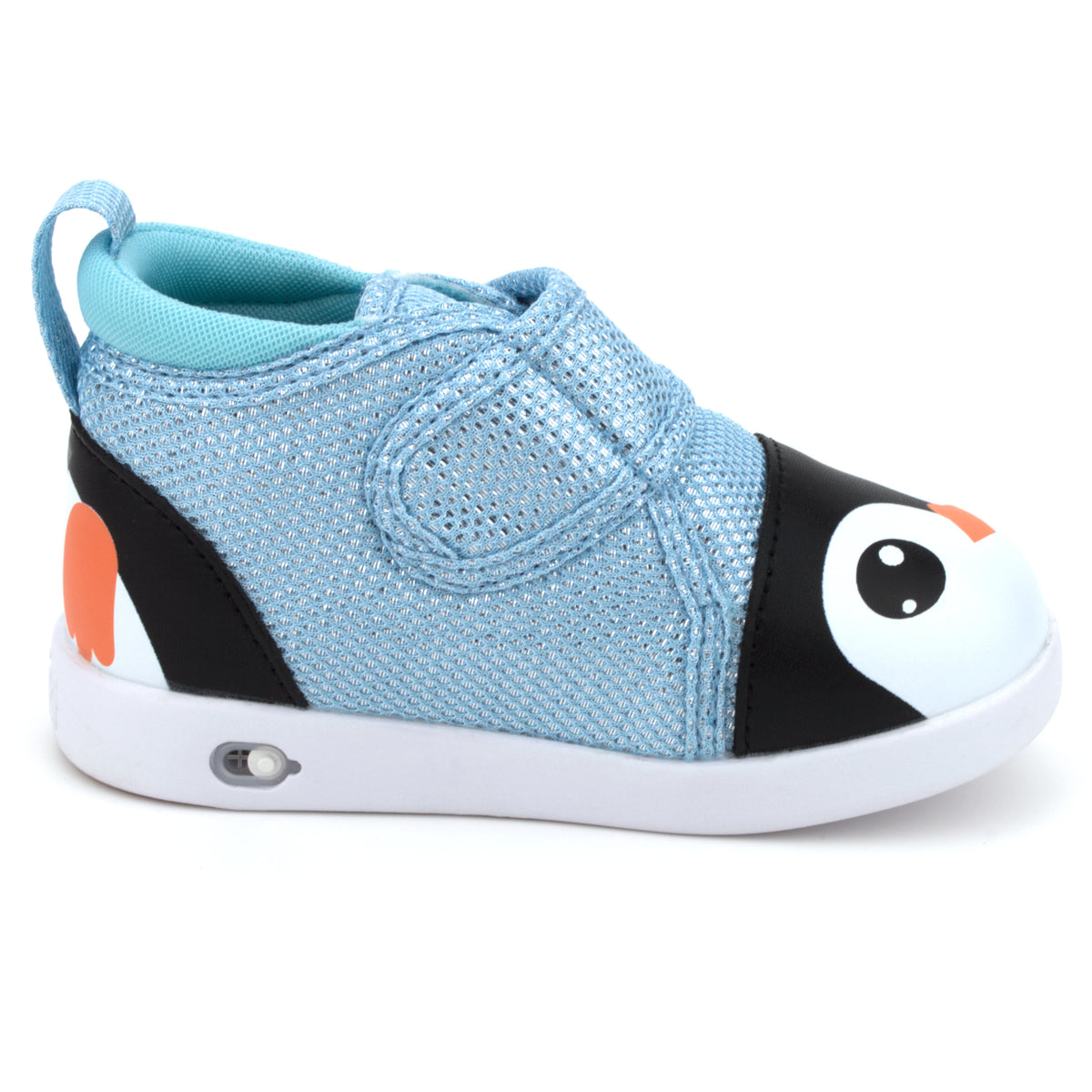 羊二匹 Penguin Squeaky Toddler Shoes Blue Sparkly Version 2.0 2025