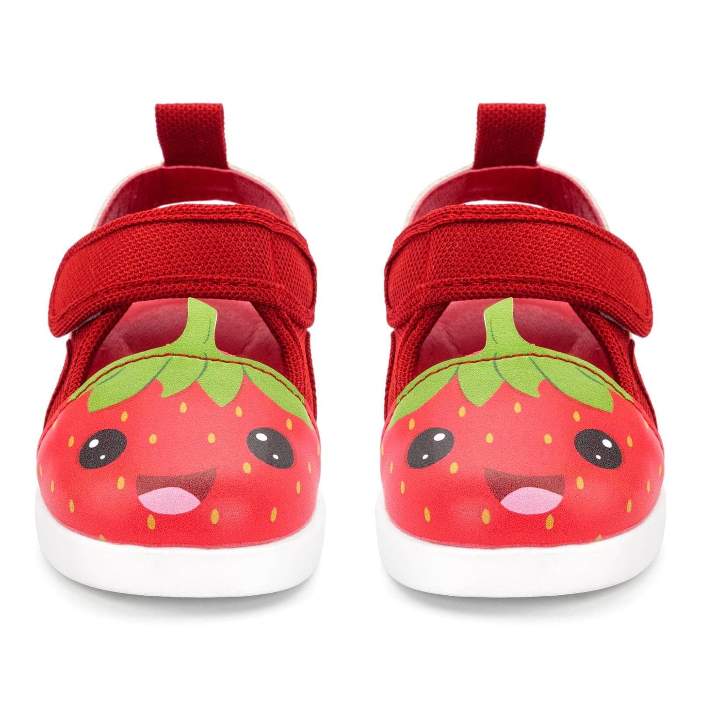 Strawberry Squeaky Toddler Sandals | Red Squeaky Sandals ikiki® Shoes