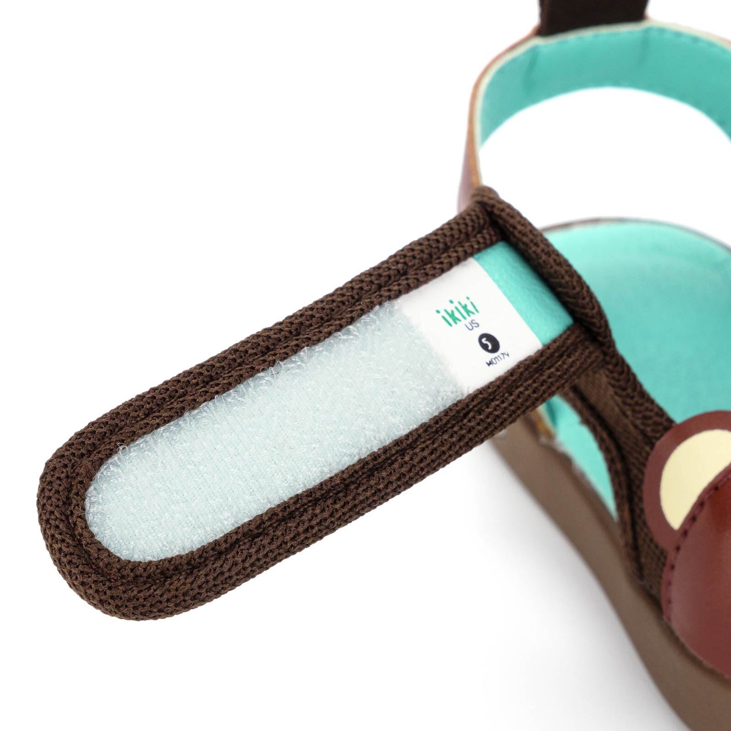 Monkey Squeaky Toddler Sandals | Brown Squeaky Sandals ikiki® Shoes