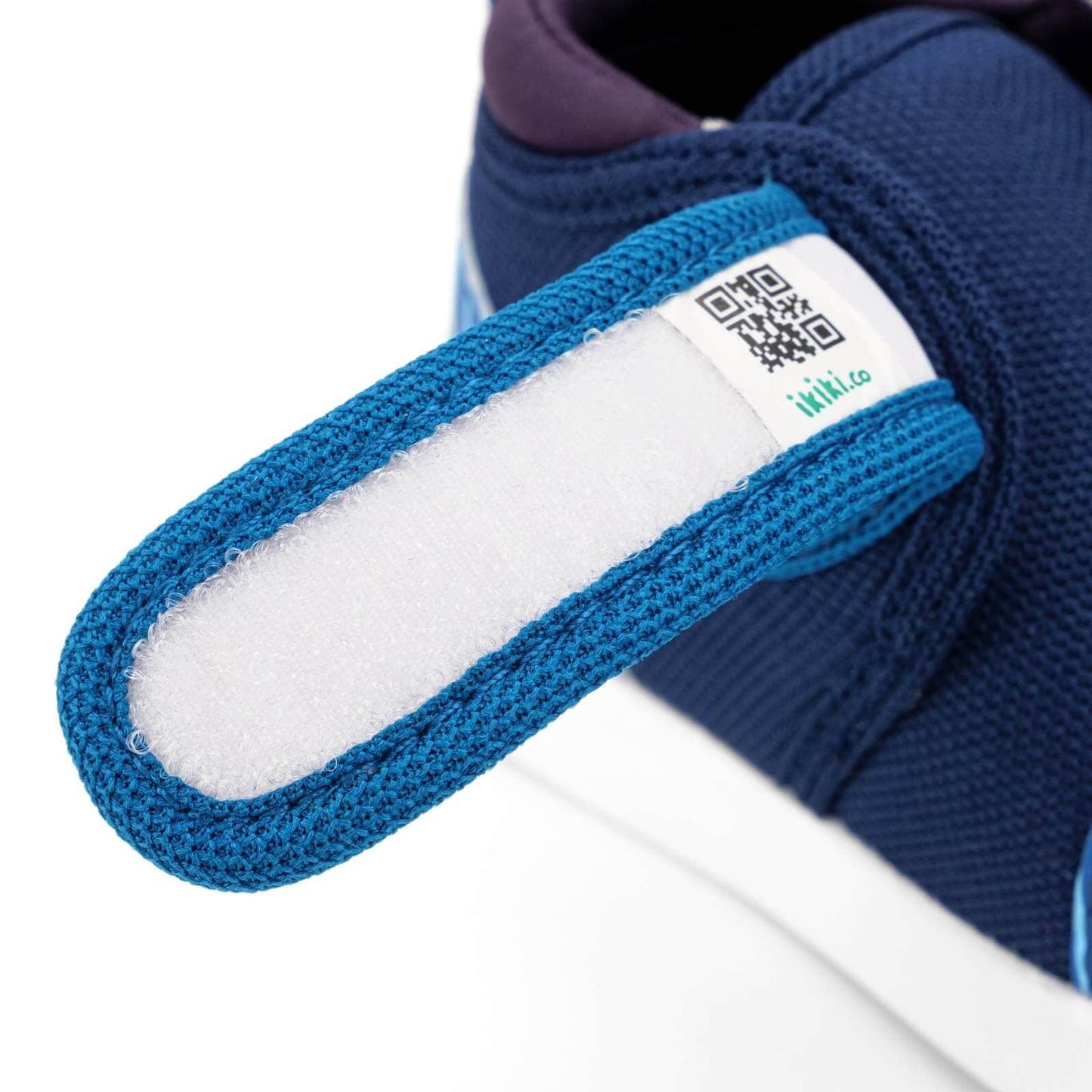 Cyber Stomp Squeakerless Toddler Shoes | Blue Circuit Board Pattern Squeakerless Shoes ikiki® Shoes