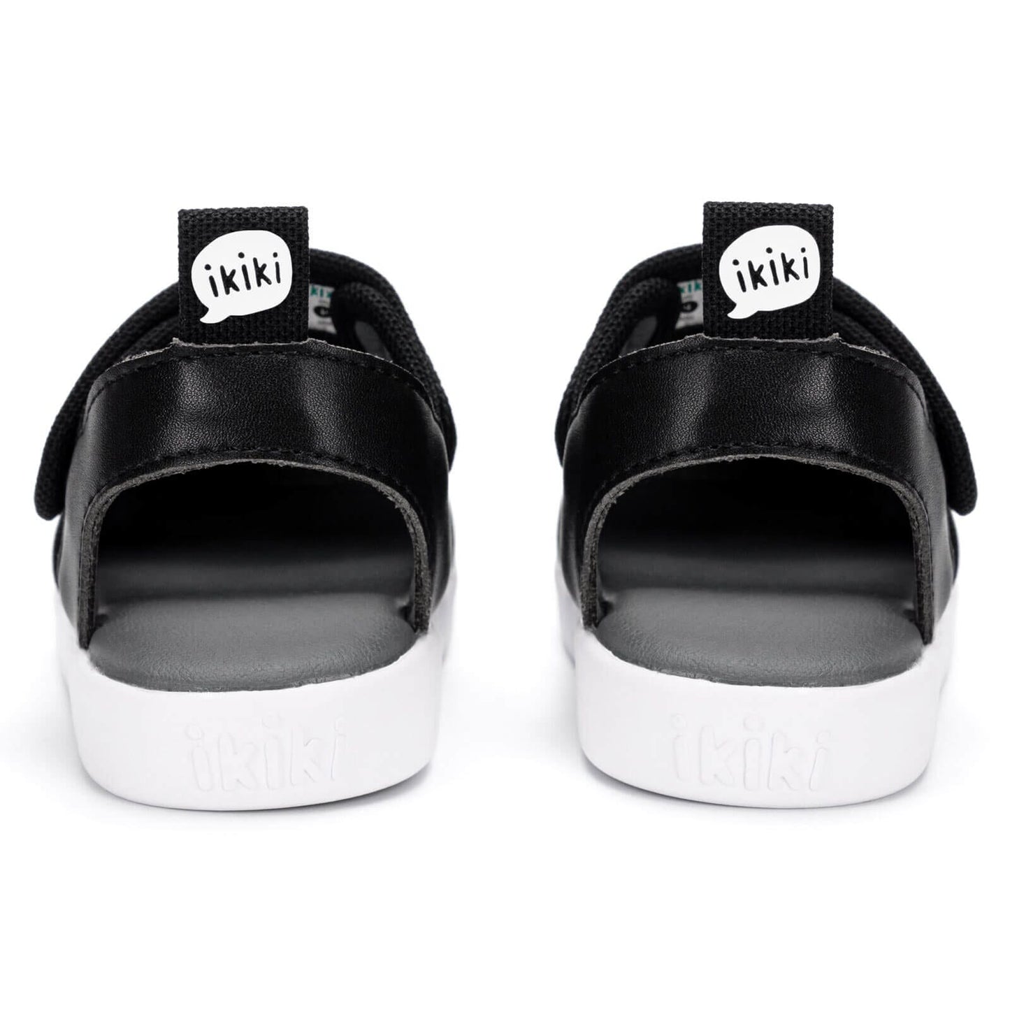 Checkered Squeakerless Toddler Sandals | Black/White Squeakerless Sandals ikiki® Shoes