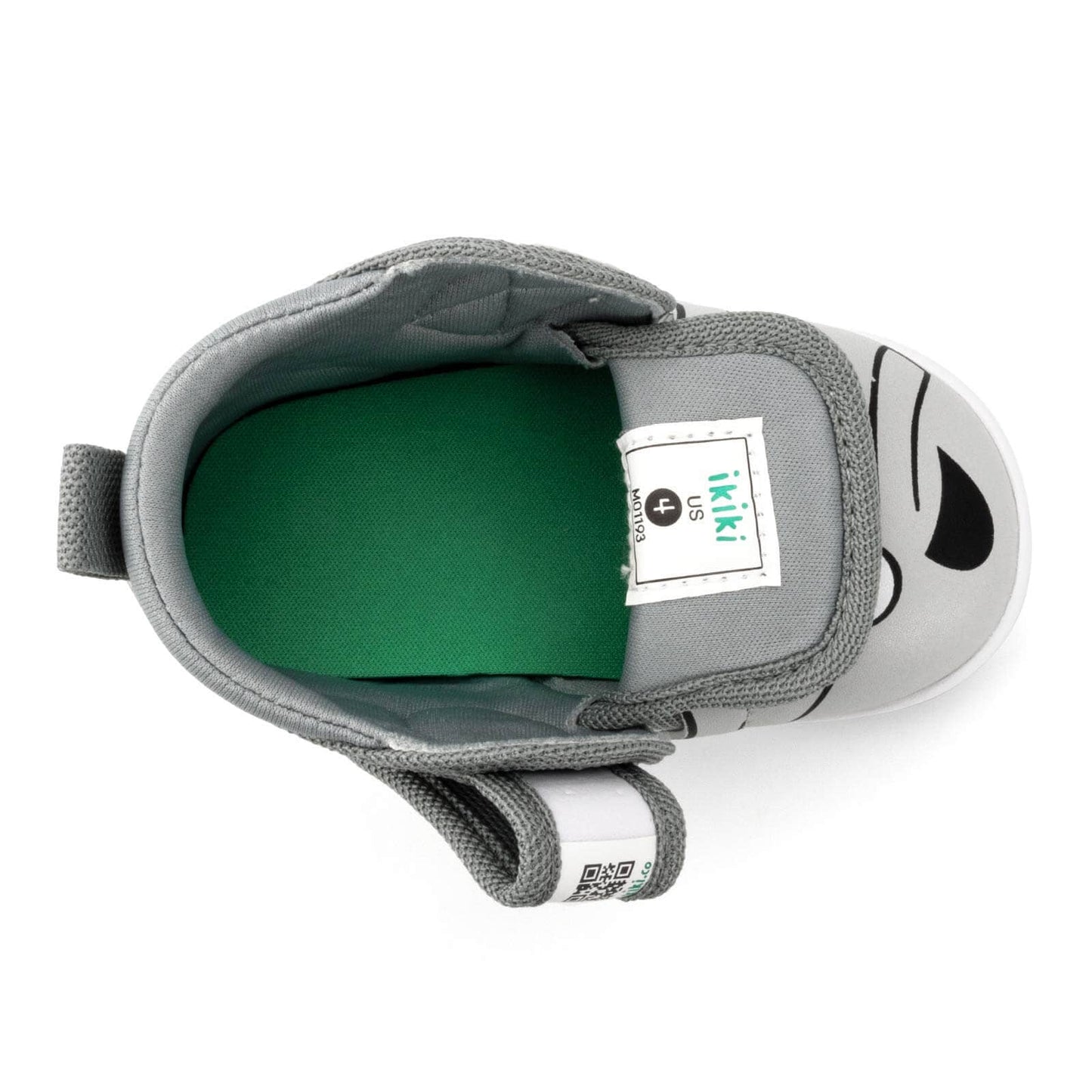 Mo Willems' Elephant Gerald Squeaky Toddler Shoes | Gray Squeaky Shoes ikiki® Shoes