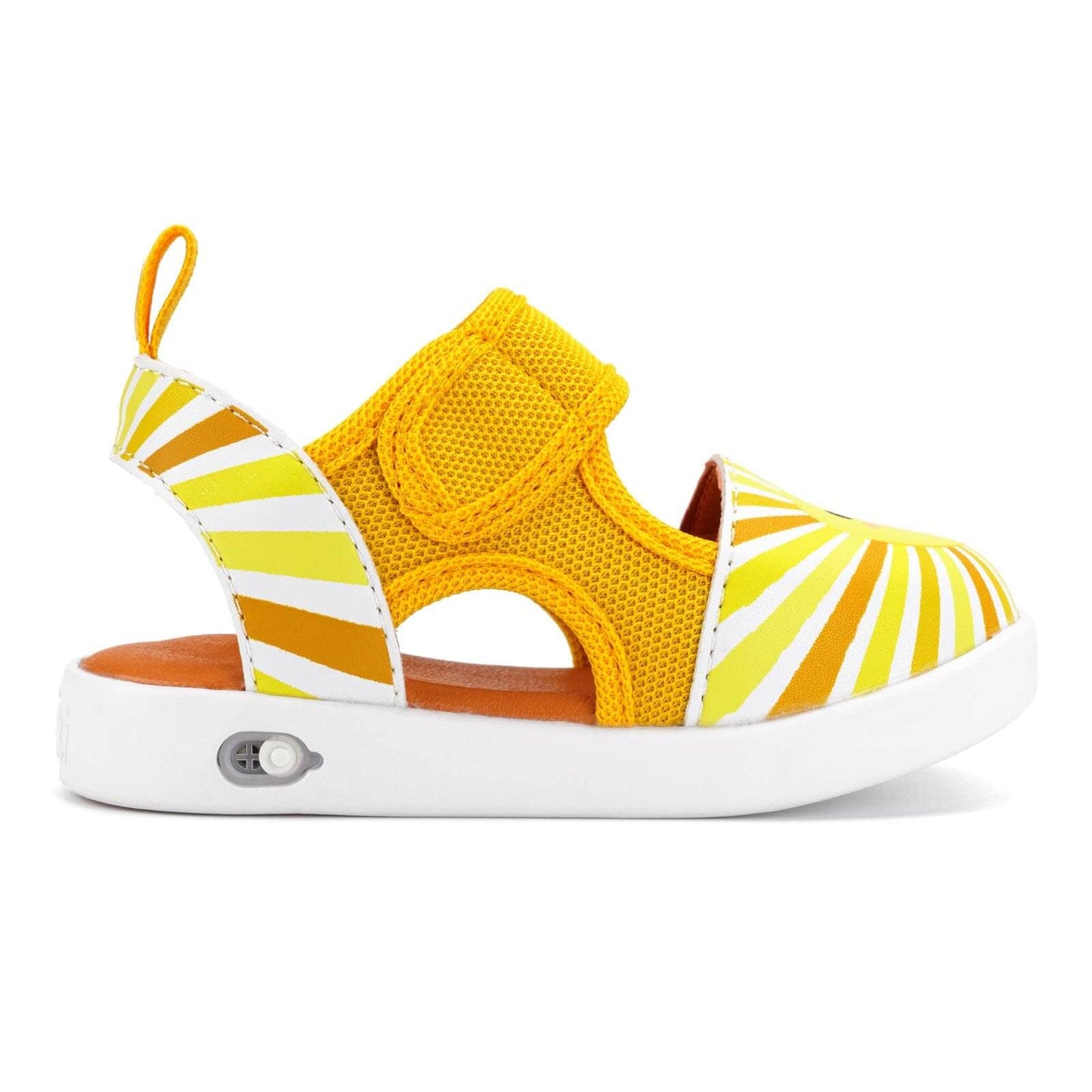 Sunshine Squeaky Toddler Sandals | Yellow Squeaky Sandals ikiki® Shoes