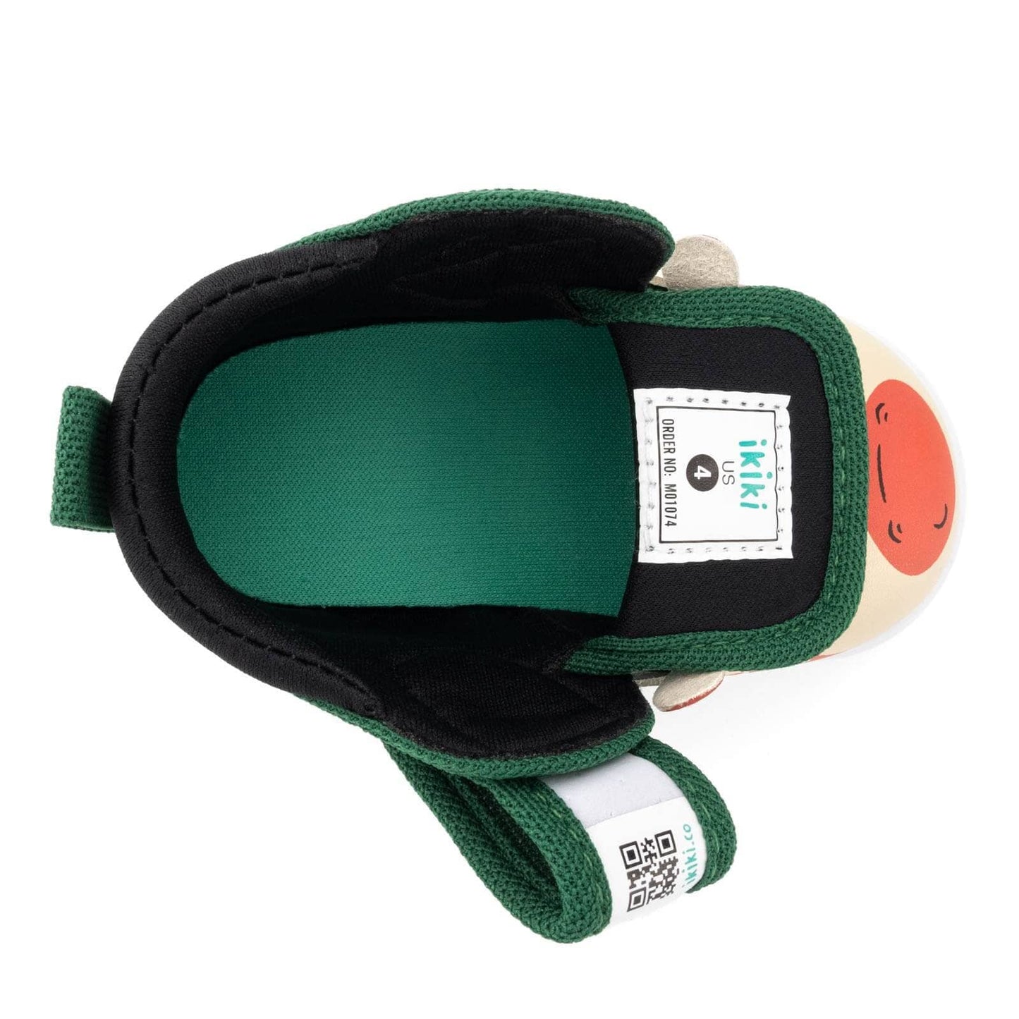 Giraffe Squeaky Toddler Shoes | Green Squeaky Shoes ikiki® Shoes