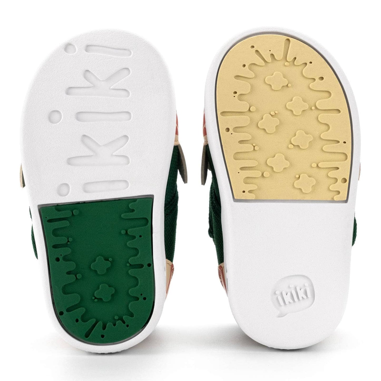 Giraffe Squeaky Toddler Shoes | Green Squeaky Shoes ikiki® Shoes