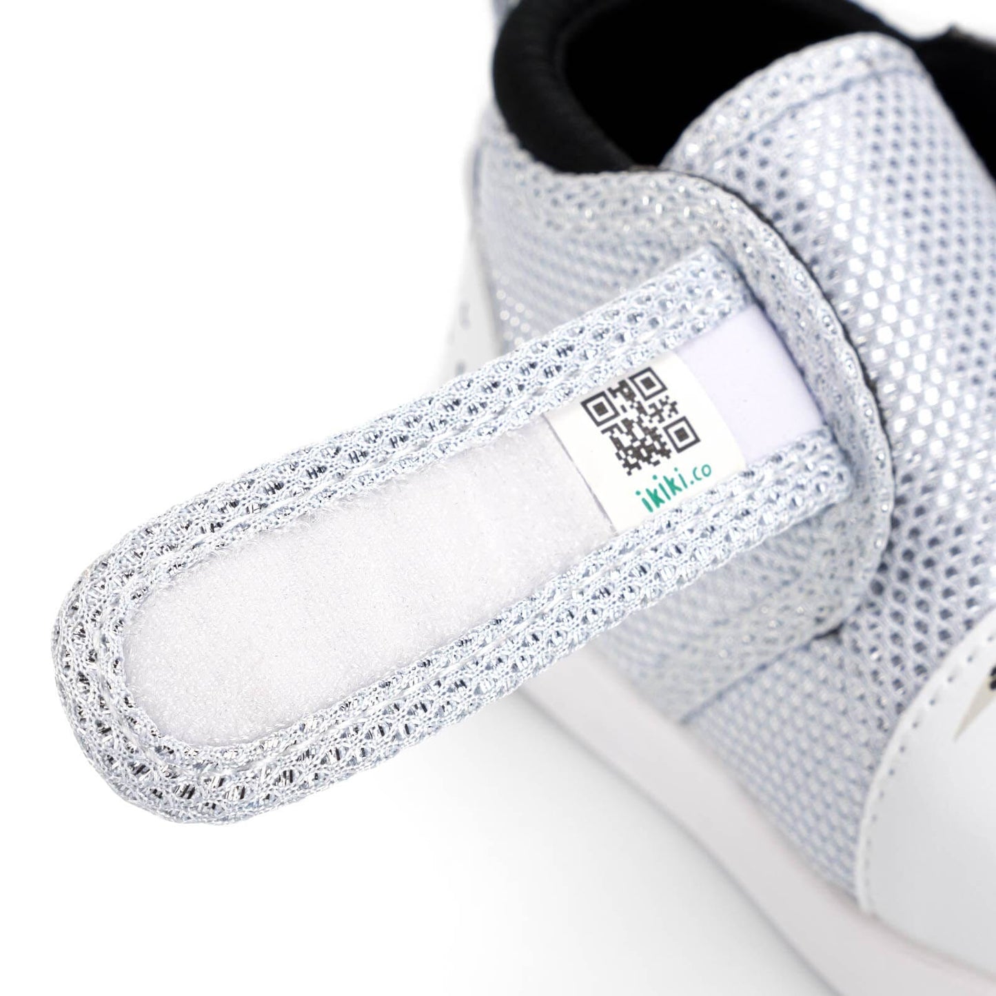 Snowy Owl Squeaky Toddler Shoes | Sparkly White Squeaky Shoes ikiki® Shoes