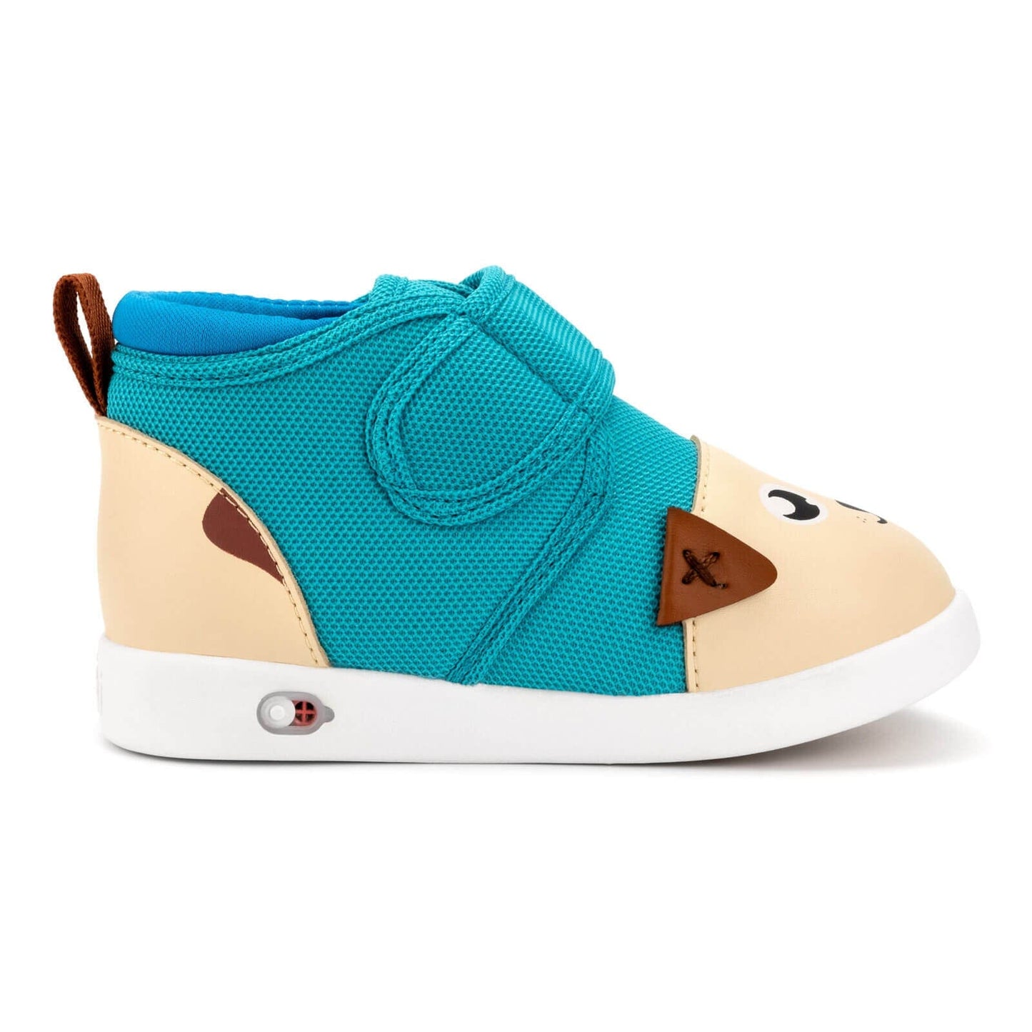 Puppy Squeaky Toddler Shoes / Teal Squeaky Shoes ikiki® Shoes