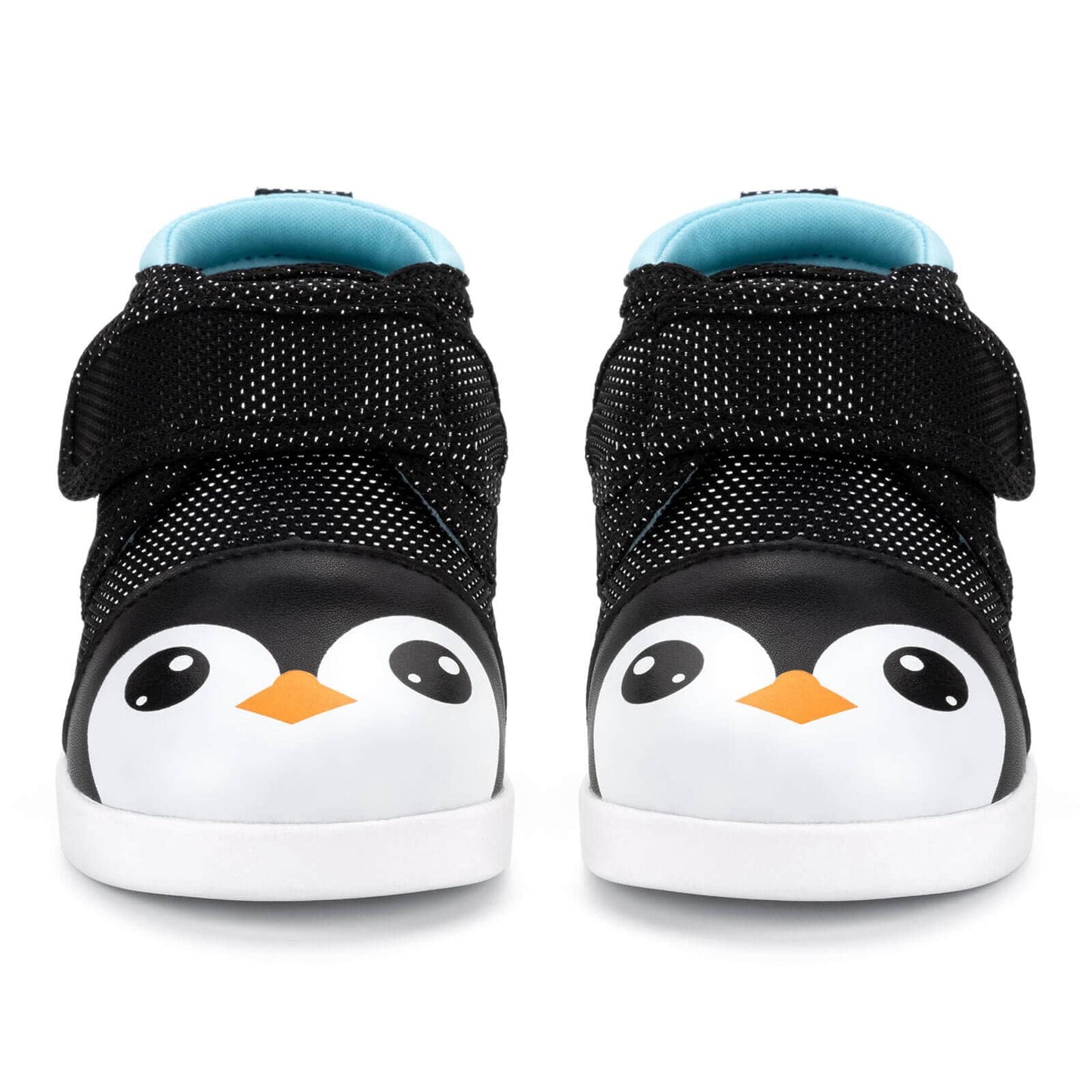 Penguin Squeaky Toddler Shoes | Sparkly Black Squeaky Shoes ikiki® Shoes