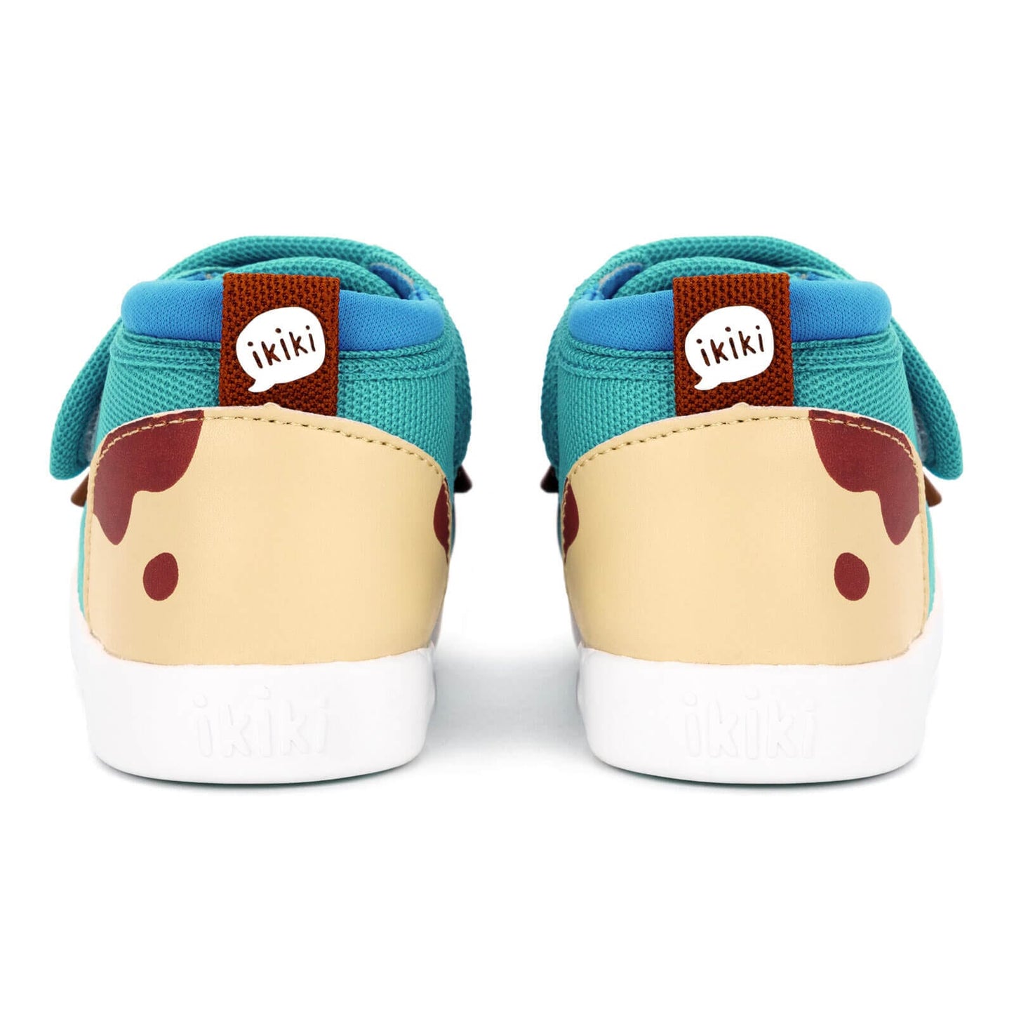 Puppy Squeaky Toddler Shoes / Teal Squeaky Shoes ikiki® Shoes