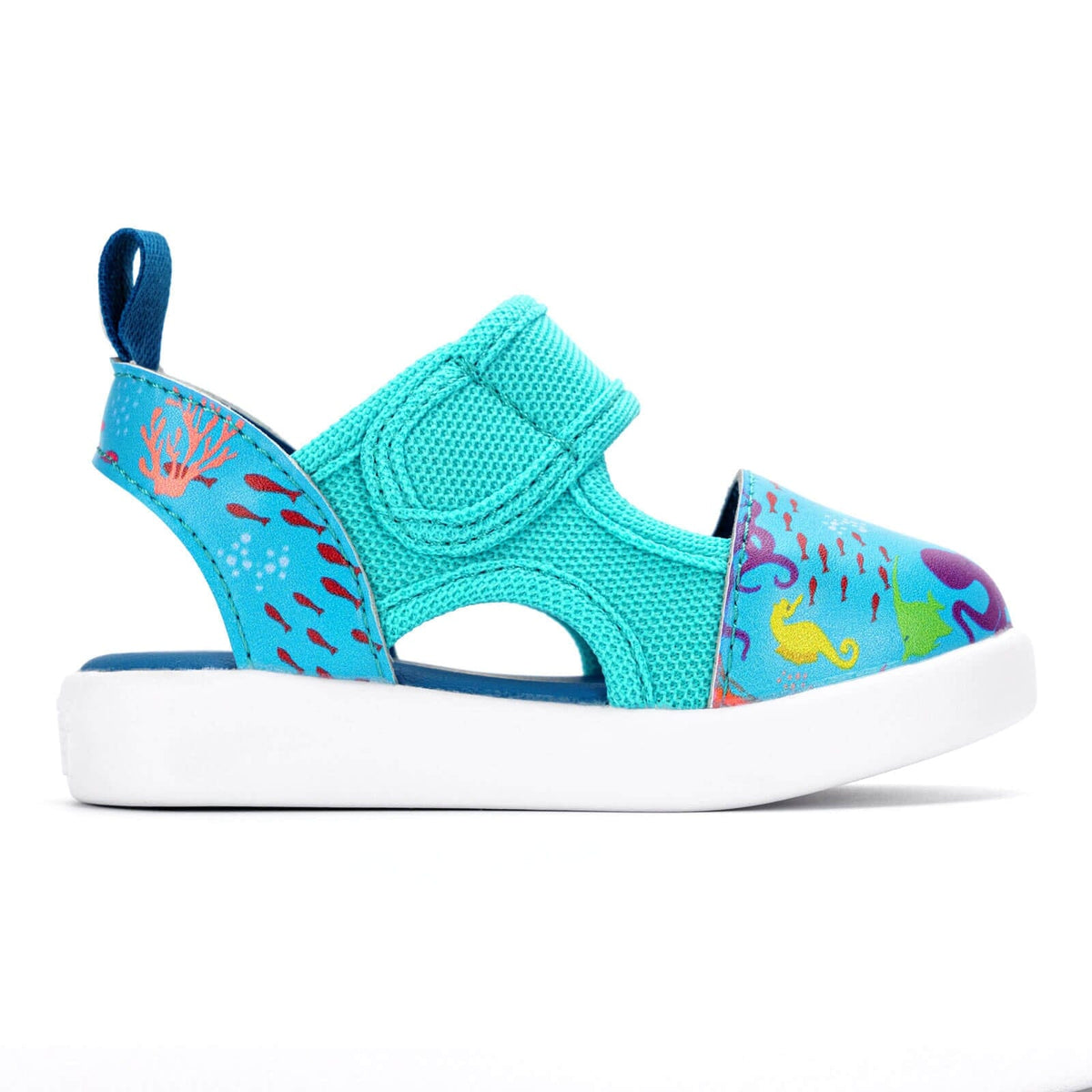 Squeakerless Toddler Sandals Secret Seascape ikiki Shoes ikiki