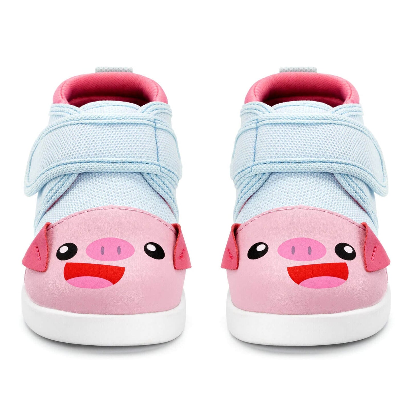 Cute Pig Squeaky Toddler Shoes | Pink/Blue Squeaky Shoes ikiki® Shoes