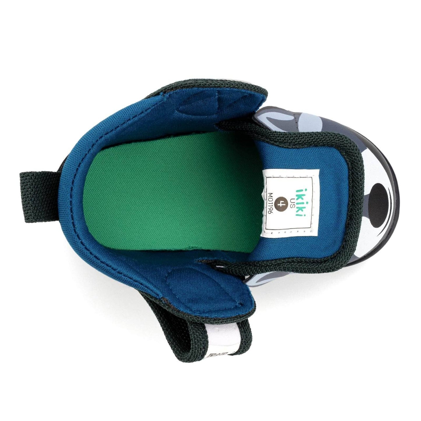 Raccoon Squeakerless Toddler Shoes | Gray Squeakerless Shoes ikiki® Shoes