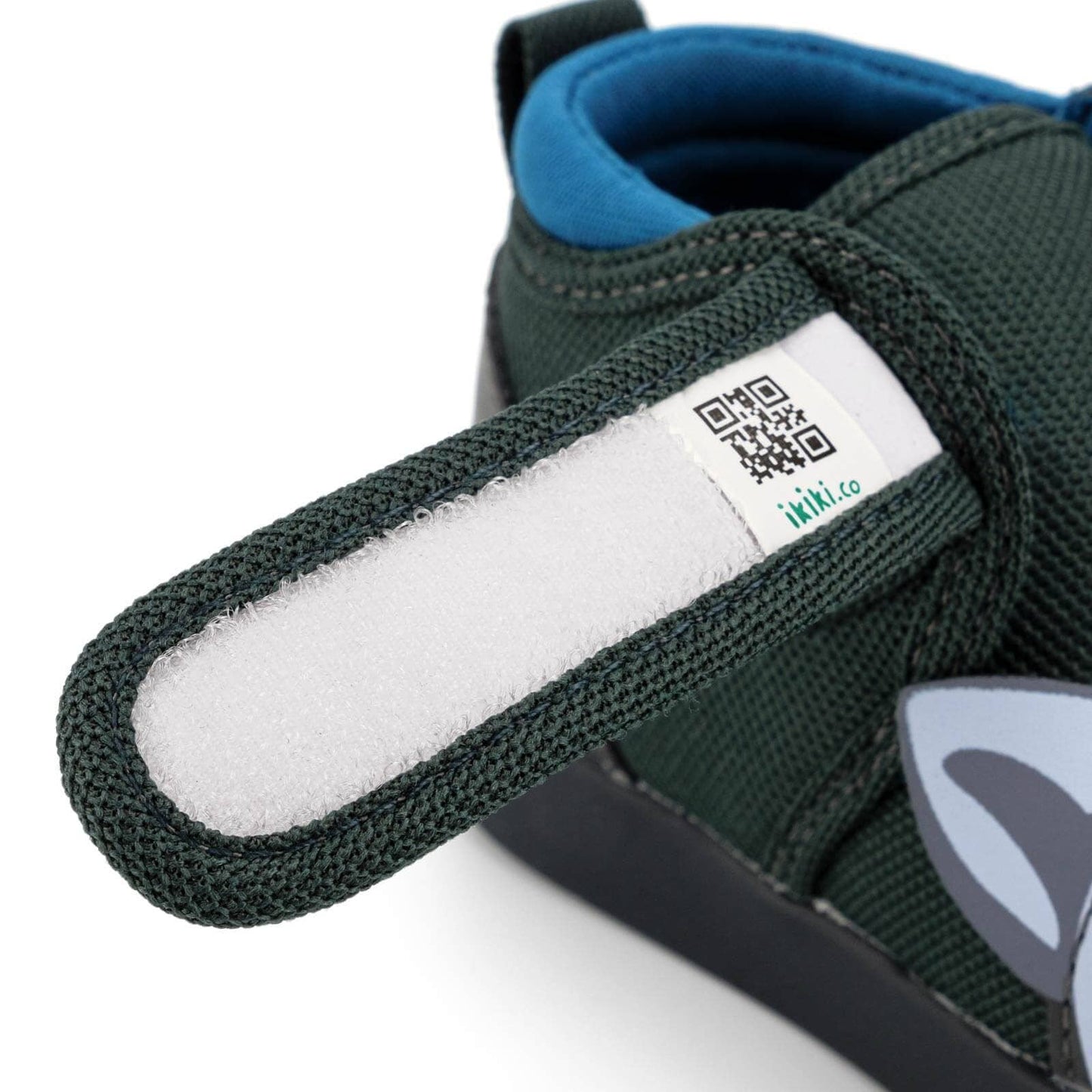 Raccoon Squeakerless Toddler Shoes | Gray Squeakerless Shoes ikiki® Shoes