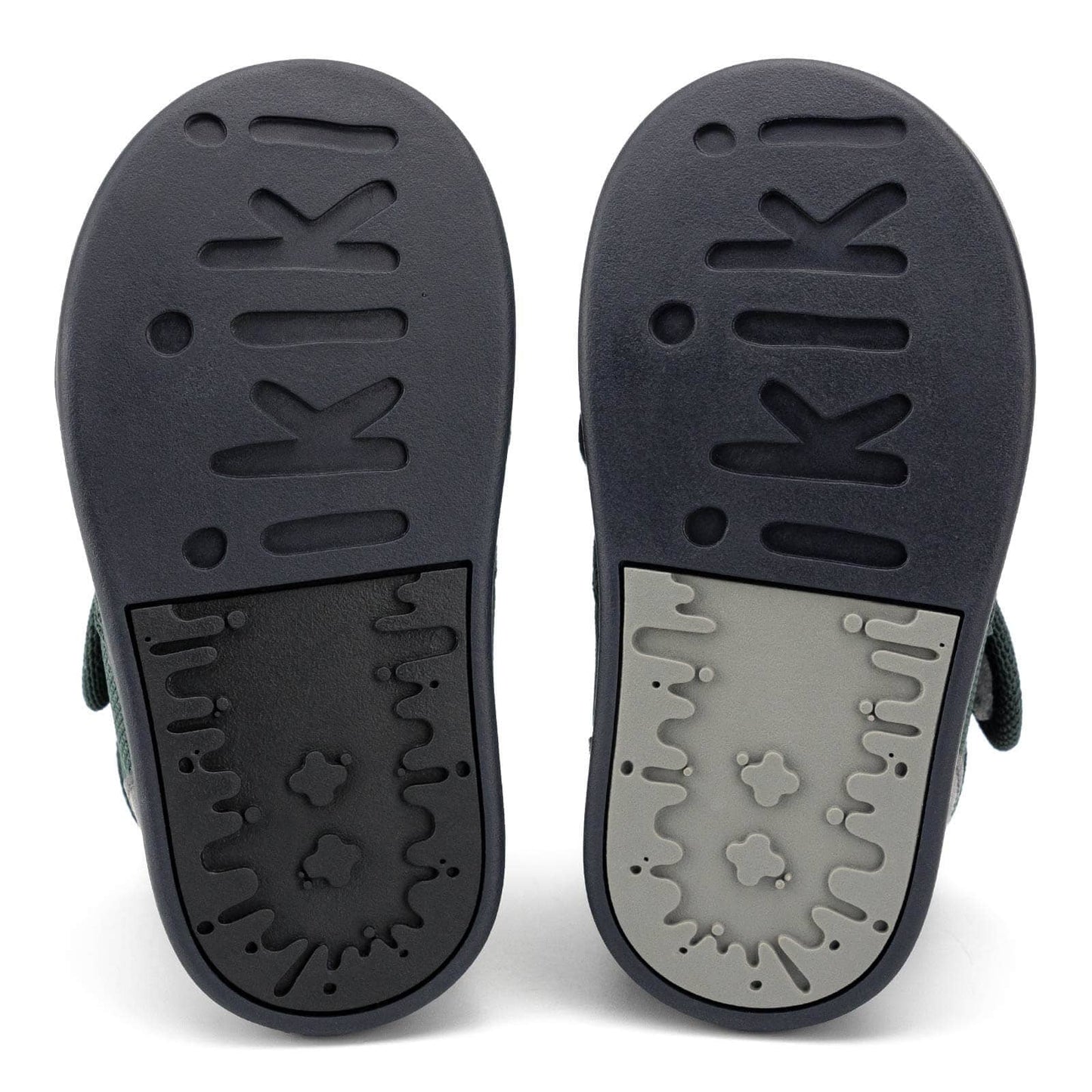 Raccoon Squeakerless Toddler Shoes | Gray Squeakerless Shoes ikiki® Shoes