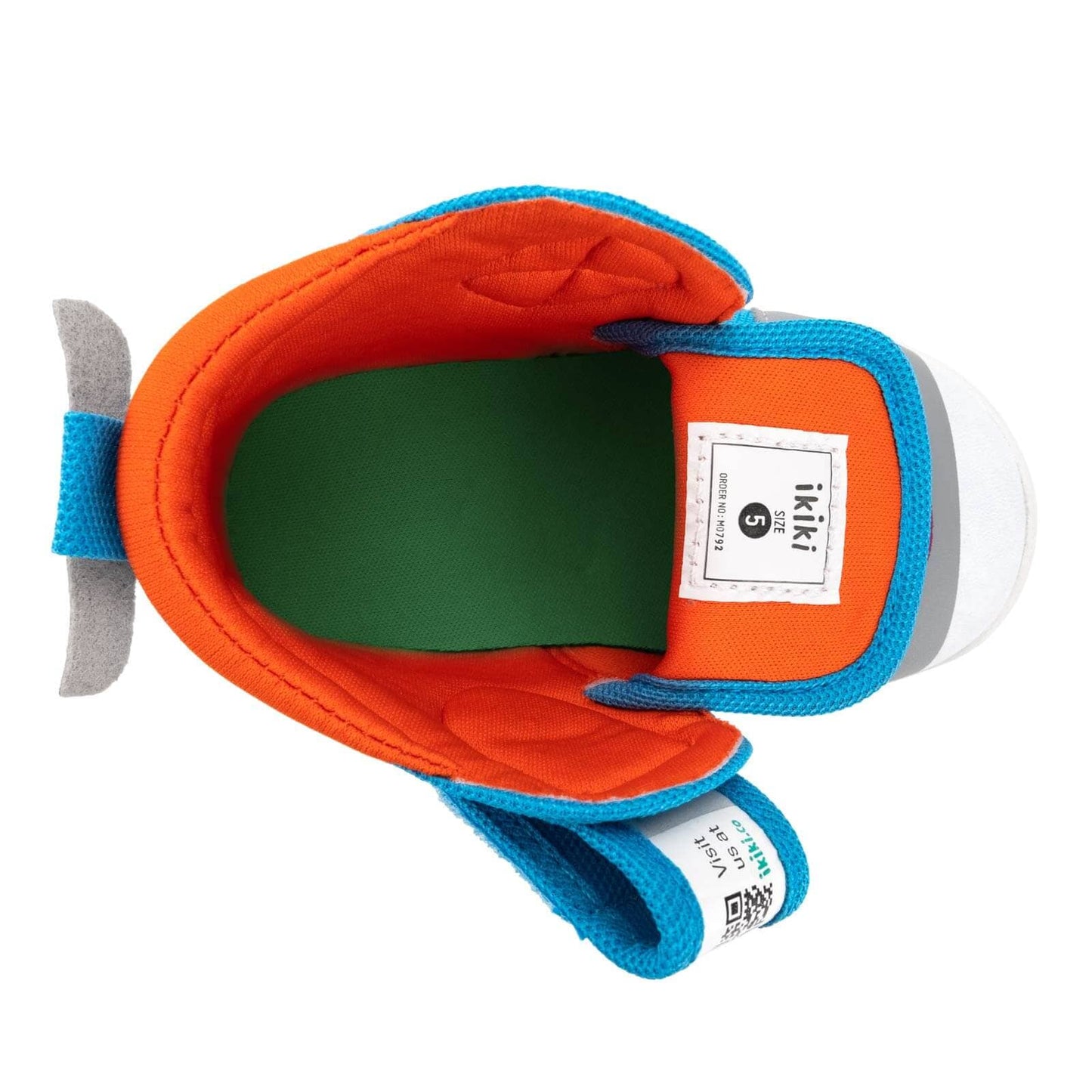 Narwhal Squeaky Toddler Shoes | Blue Squeaky Shoes ikiki® Shoes