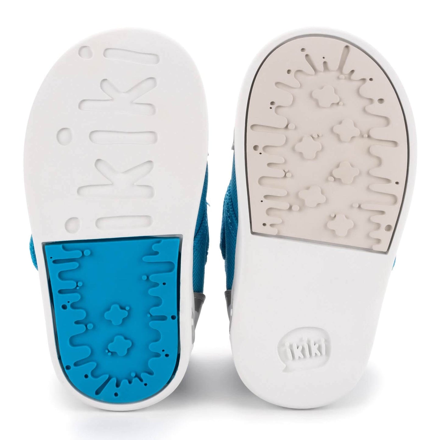 Narwhal Squeaky Toddler Shoes | Blue Squeaky Shoes ikiki® Shoes