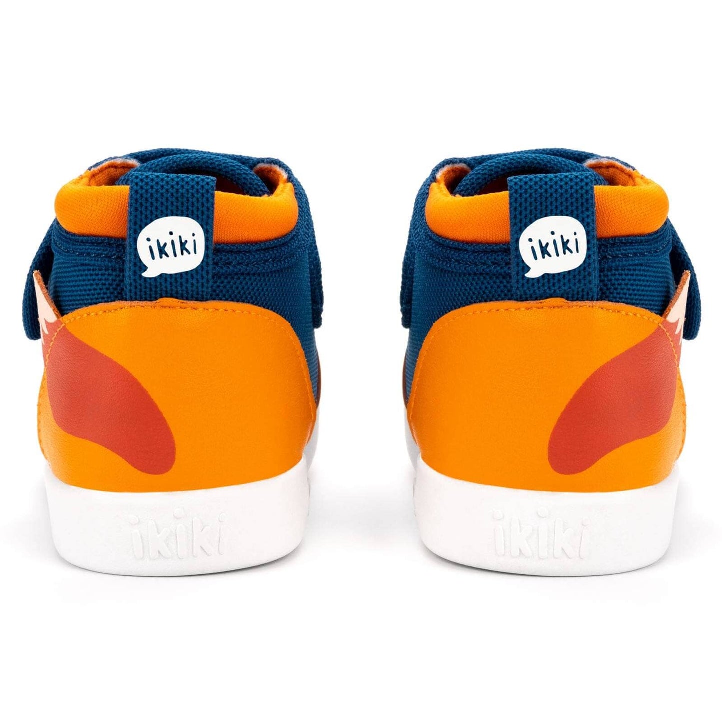 Fox Squeaky Toddler Shoes | Deep Blue Squeaky Shoes ikiki® Shoes