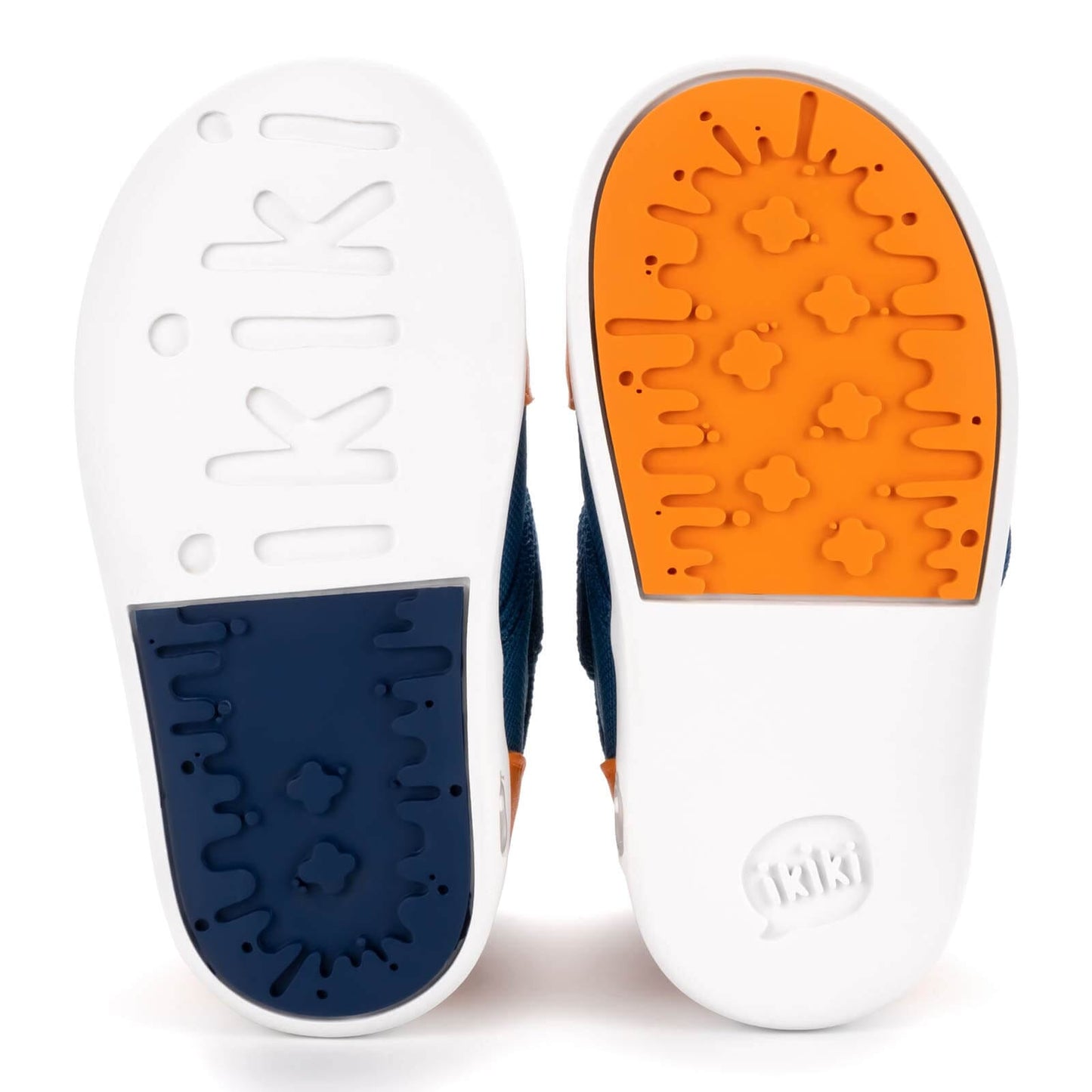 Fox Squeaky Toddler Shoes | Deep Blue Squeaky Shoes ikiki® Shoes