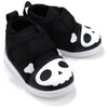 Skull & Crossbones Pirate  Squeaky Toddler Shoes | Black/White Version 2.0 2025