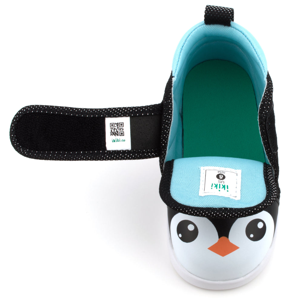 
                  
                    Penguin Squeaky Toddler Shoes | Sparkly Black Version 2.0 2025
                  
                