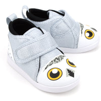 Snowy Owl Squeaky Toddler Shoes Version 2.0 2025 Squeaky Shoes ikiki® Shoes 