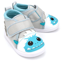 Yeti Squeaky Toddler Shoes Version 2 | White/Gray