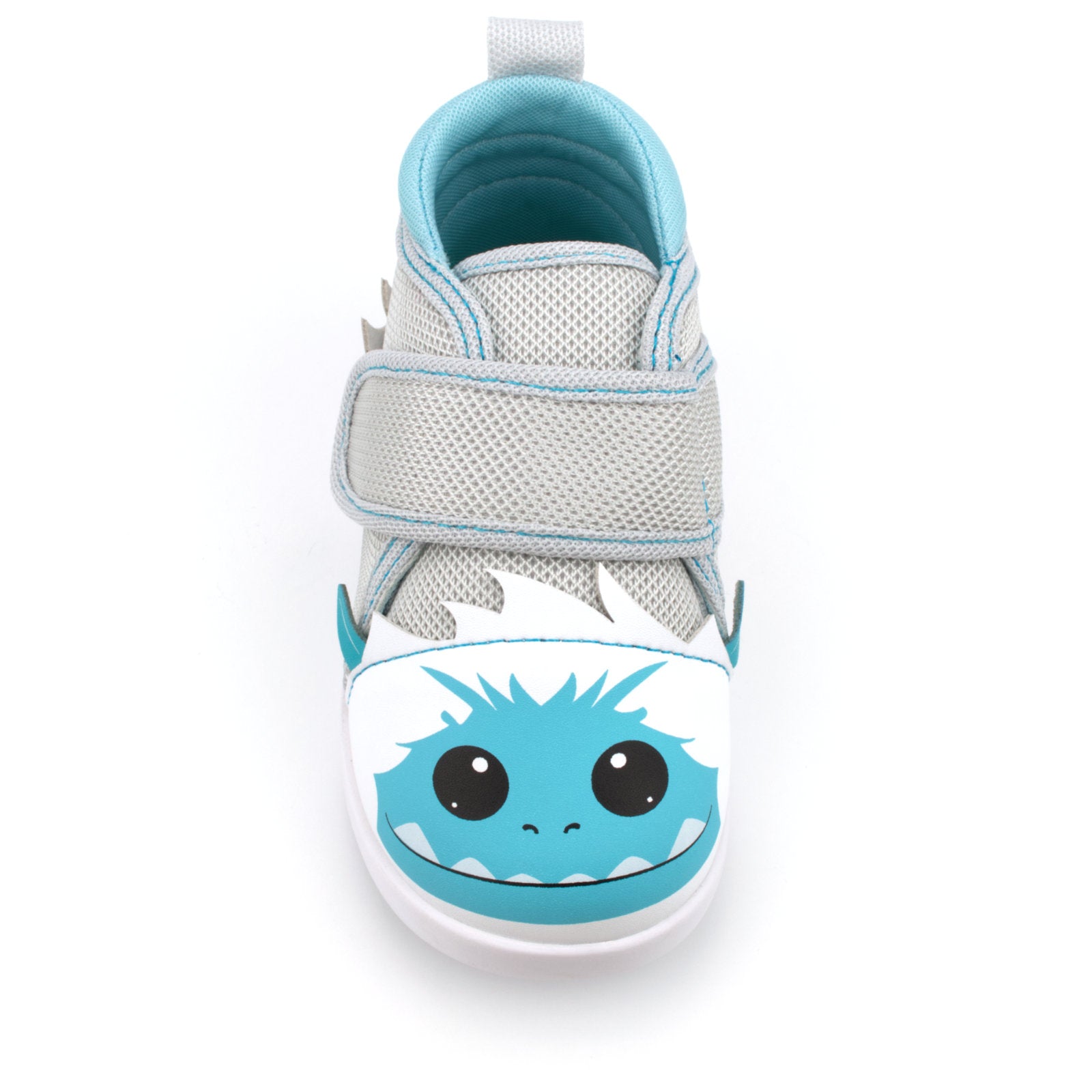 Yeti Squeaky Toddler Shoes V2 | White/Gray – ikiki® Shoes