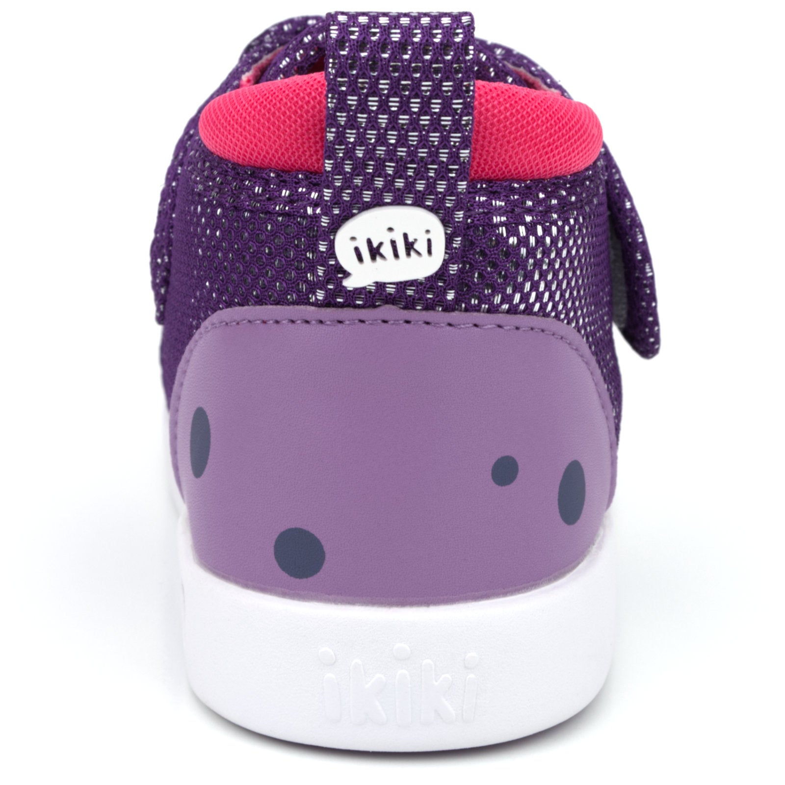 Hippo Squeaky Toddler Shoes for Girls and Boys V2 | Sparkly Purple