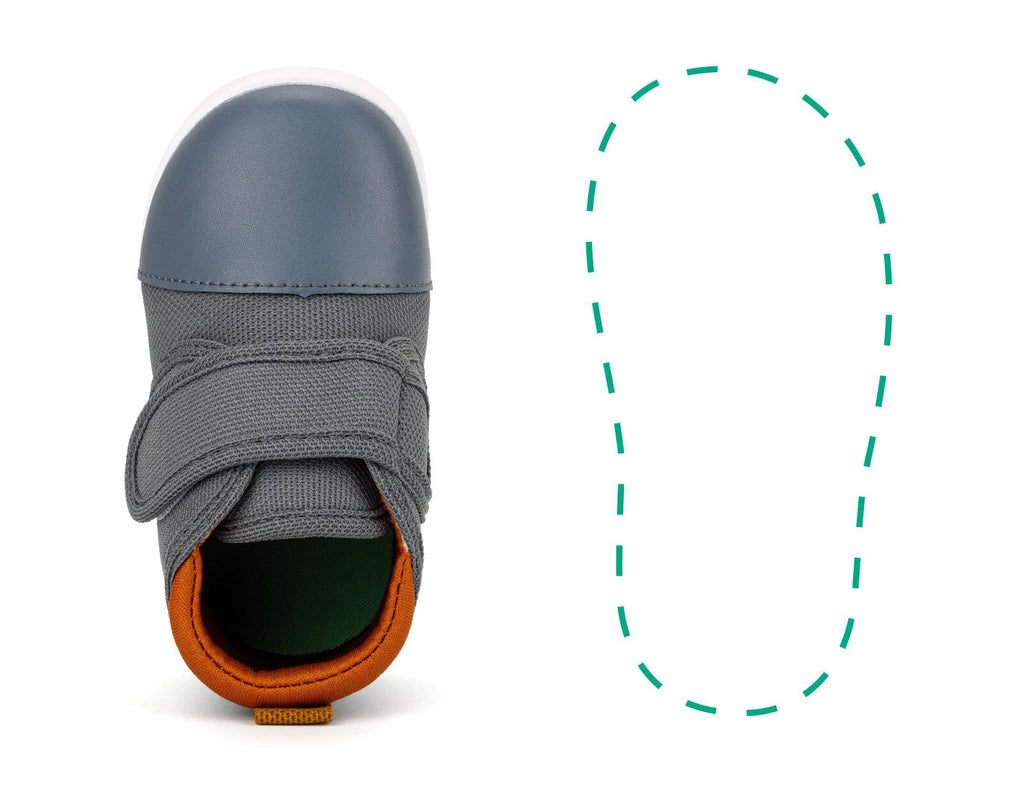 Agent Slate Single Shoes | Grey/Gray ikiki® Shoes Size 4 Left Shoe Only 