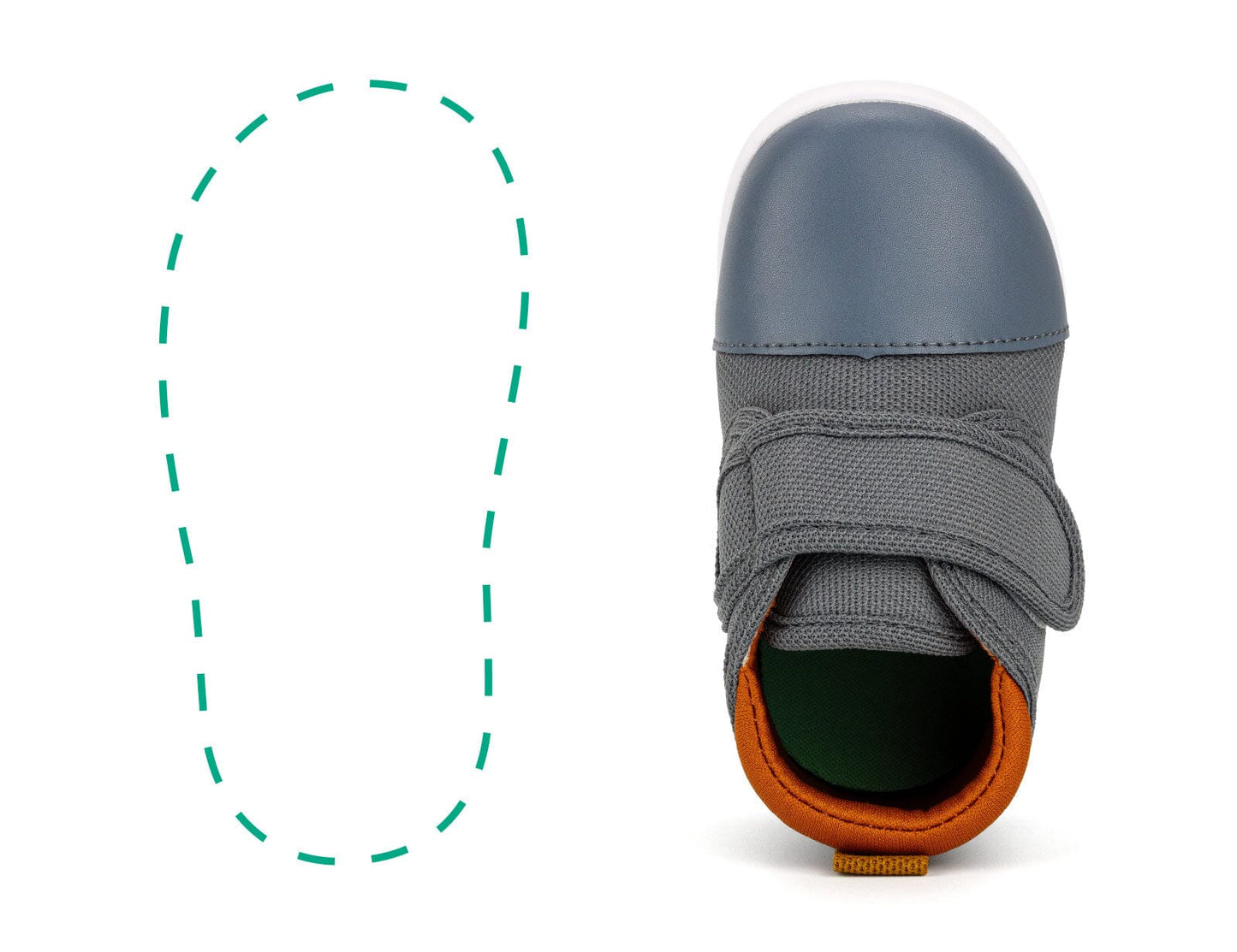Agent Slate Single Shoes | Grey/Gray ikiki® Shoes Size 3 Right Shoe Only 
