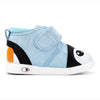 Penguin Squeaky Toddler Shoes | Sparkly Blue