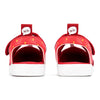 Strawberry Squeaky Toddler Sandals | Red