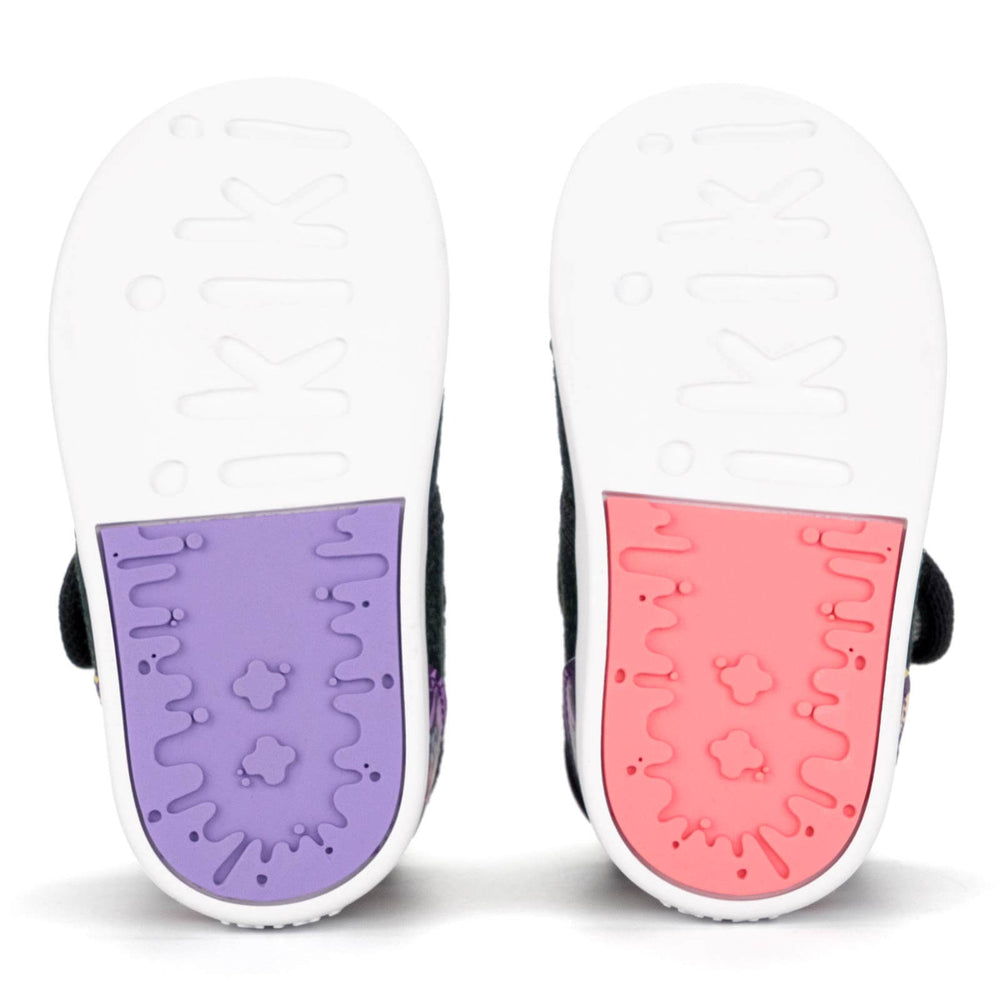 
                  
                    Butterfly Daydream Squeakerless Shoes | Purple/Denim
                  
                