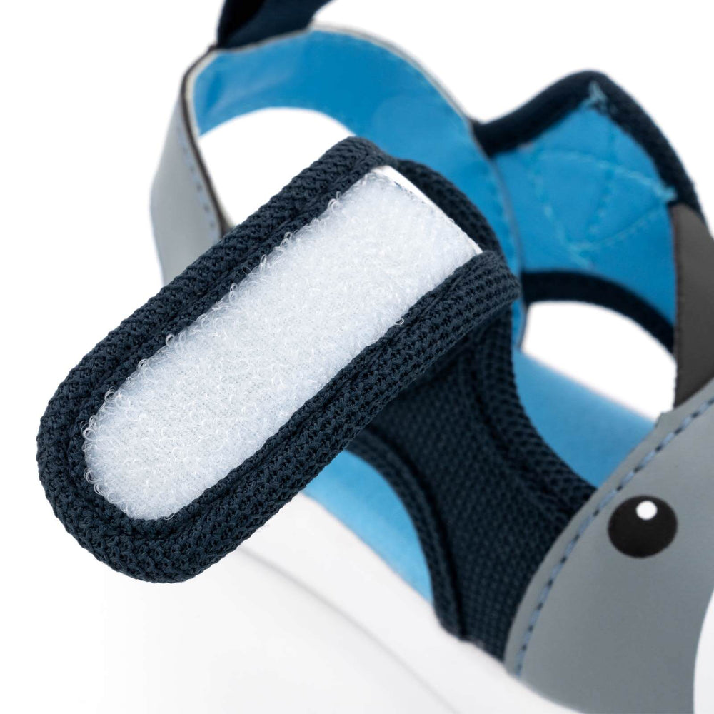 
                  
                    Shark Squeaky Toddler Sandals | Blue
                  
                