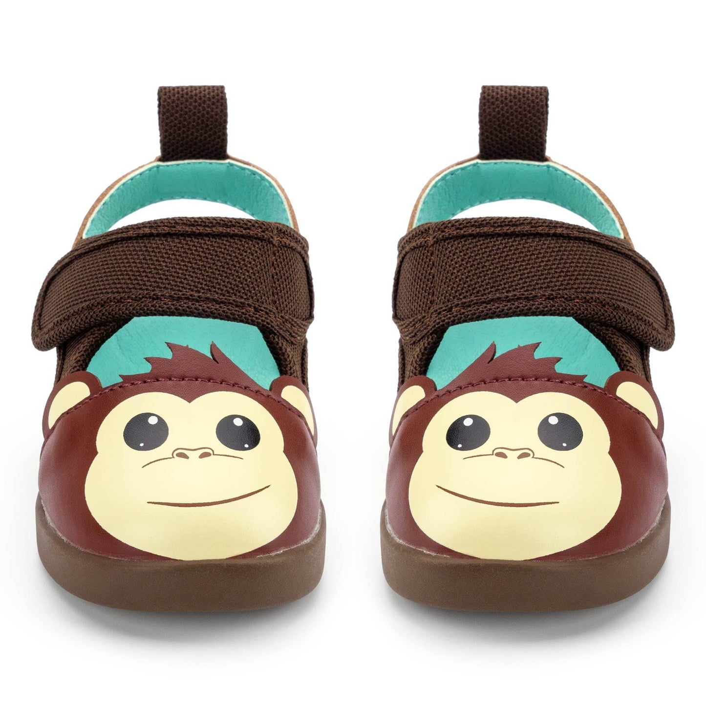 Monkey Squeaky Toddler Sandals | Brown Squeaky Sandals ikiki® Shoes 