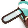 Monkey Squeaky Toddler Sandals | Brown