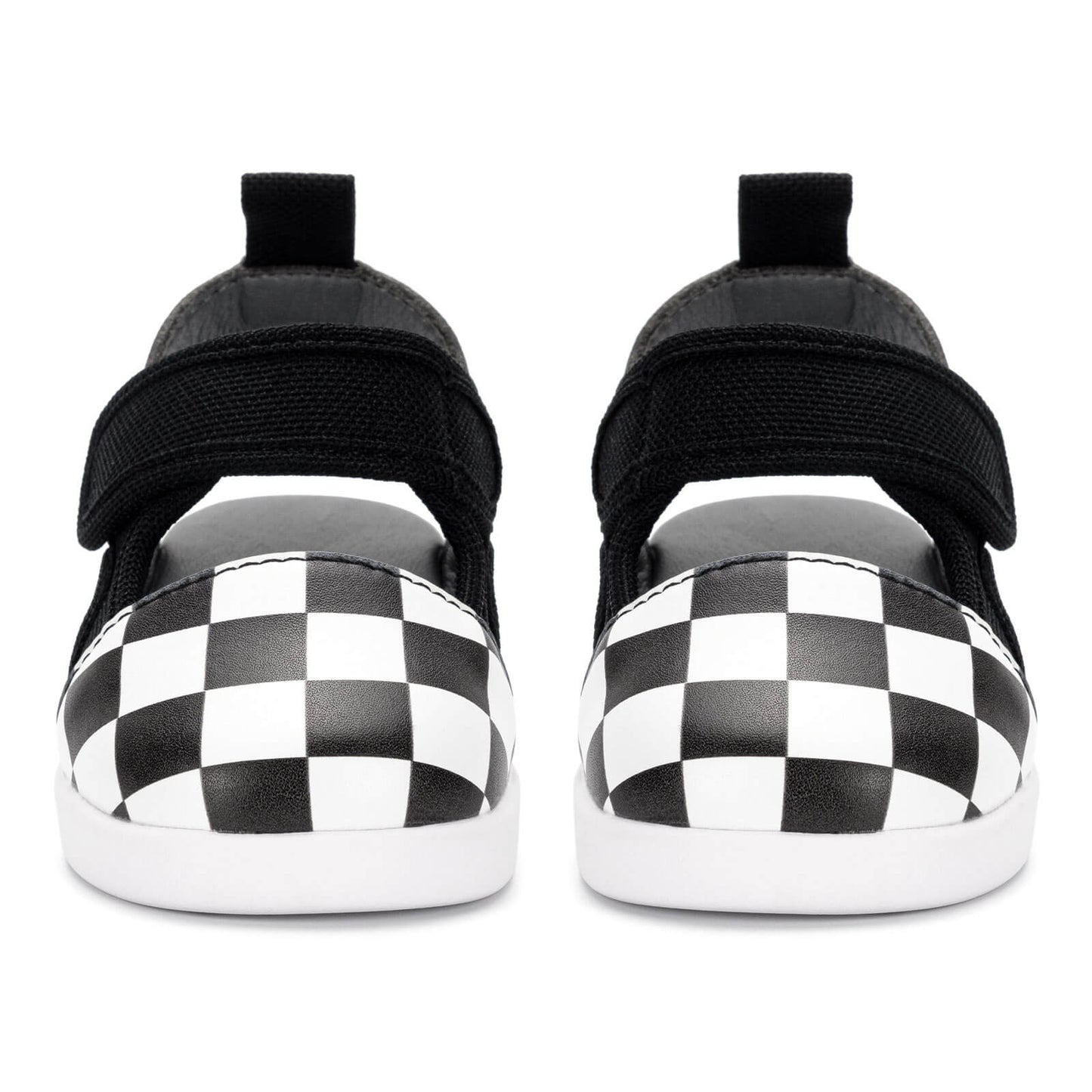Shoes, Buckled Checkered Sandals