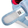 Unicorn Squeaky Toddler Shoes | White/Sparkly Blue Squeaky Shoes ikiki® Shoes 