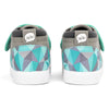 Glacial Refraction Squeakerless Toddler Shoes | Teal/Gray
