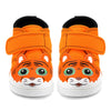 Tiger Squeaky Toddler Shoes | Orange