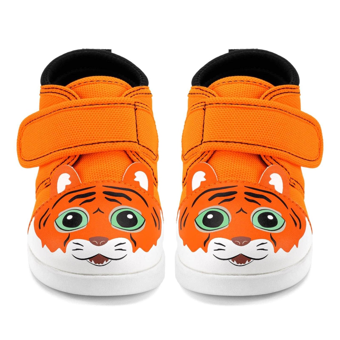 Tiger Squeaky Toddler Shoes | Orange Squeaky Shoes ikiki® Shoes 