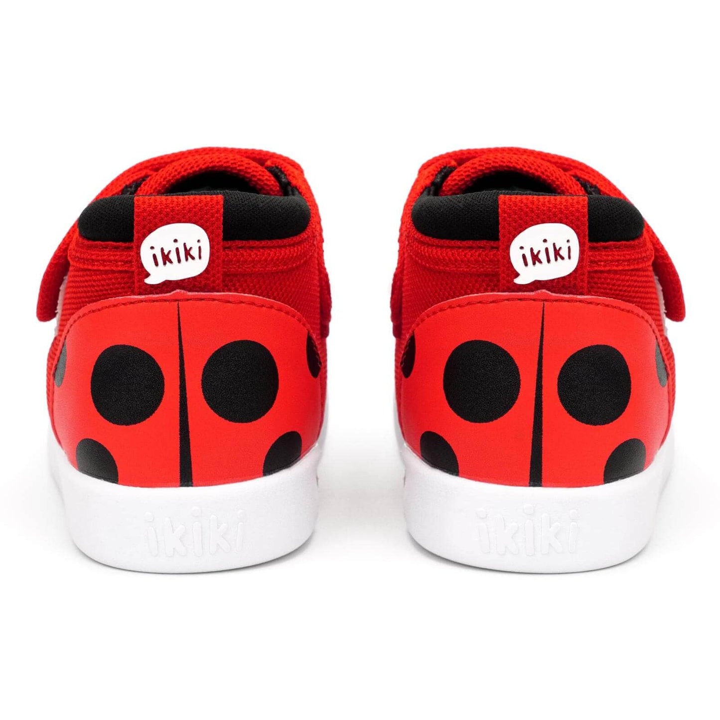 Ladybug Squeaky Toddler Shoes | Red Squeaky Shoes ikiki® Shoes 