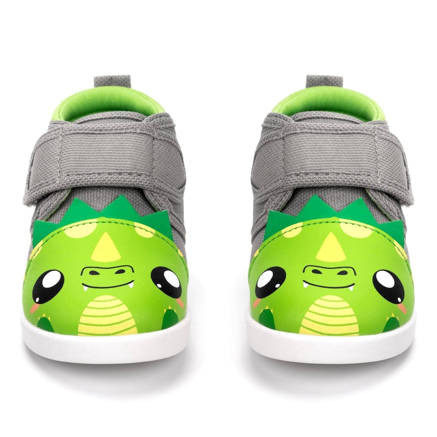 Fierce Dragon Squeaky Toddler Shoes | Green Squeaky Shoes ikiki® Shoes 