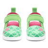 Mermaid Squeaky Toddler Sandals | Green