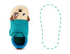 Puppy Squeaky Single Shoes | Teal ikiki® Shoes 3 Blue Left Shoe Only