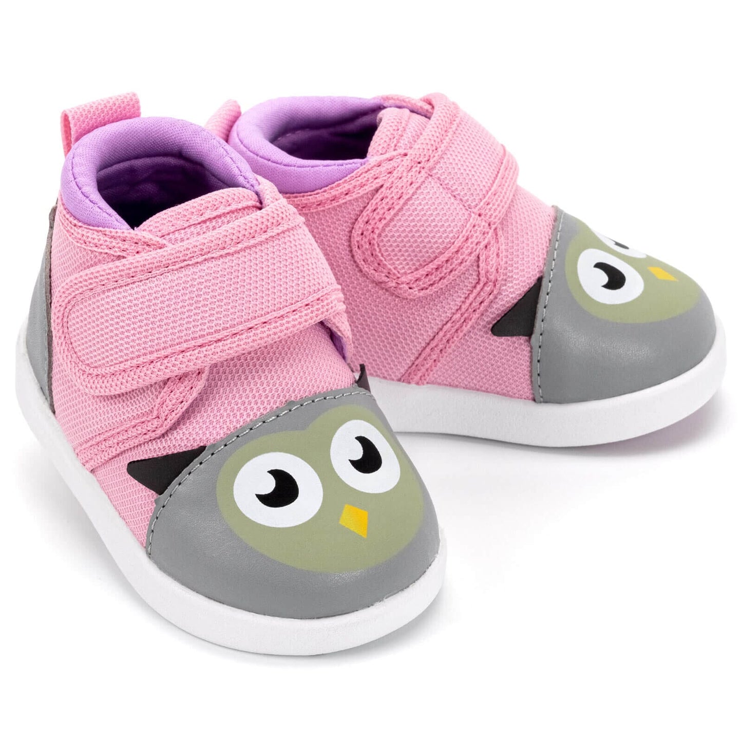 Owl Squeaky Toddler Shoes | Pink Squeaky Shoes ikiki® Shoes Size 2 