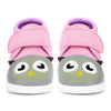 Owl Squeaky Toddler Shoes | Pink