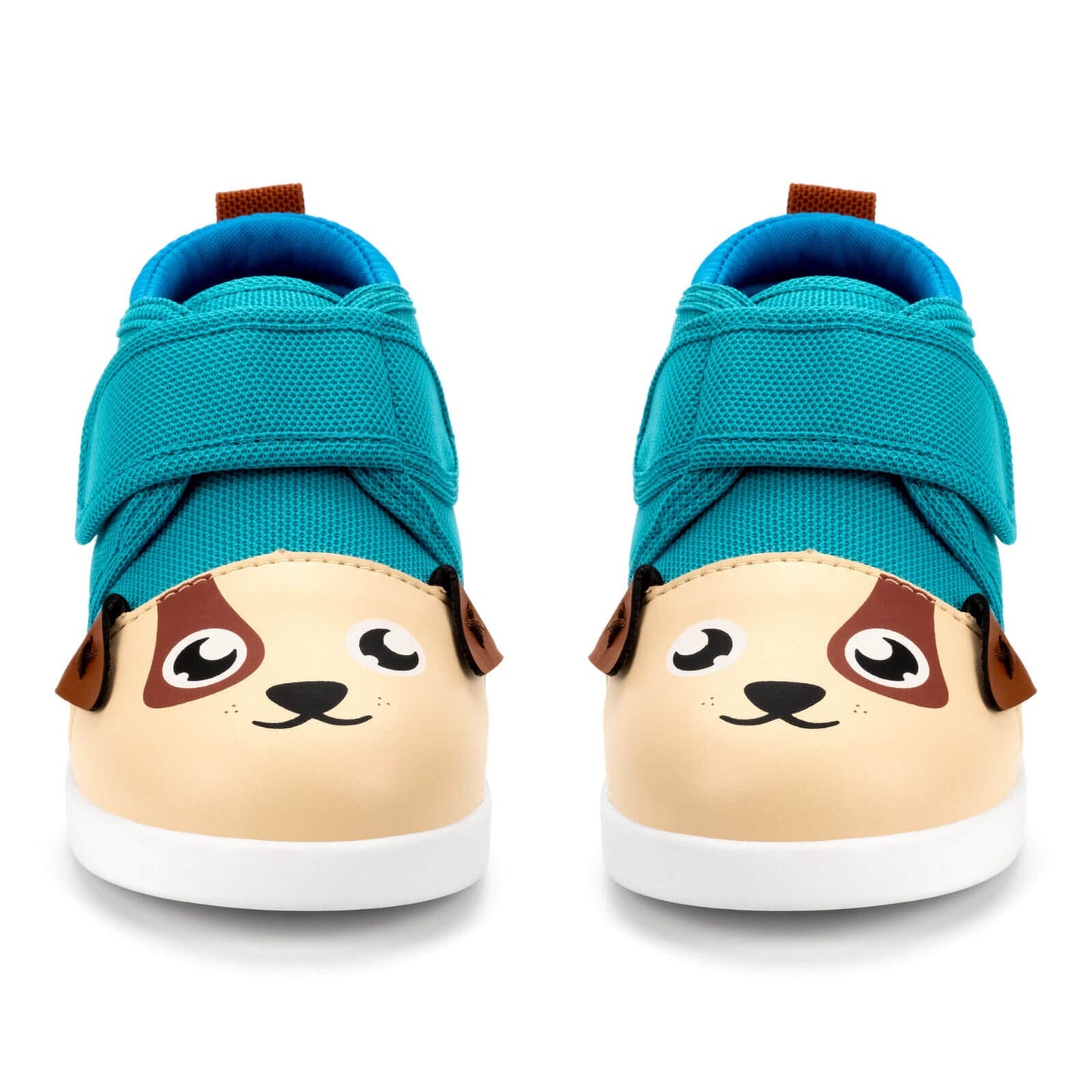 Puppy Squeaky Toddler Shoes / Teal Squeaky Shoes ikiki® Shoes 